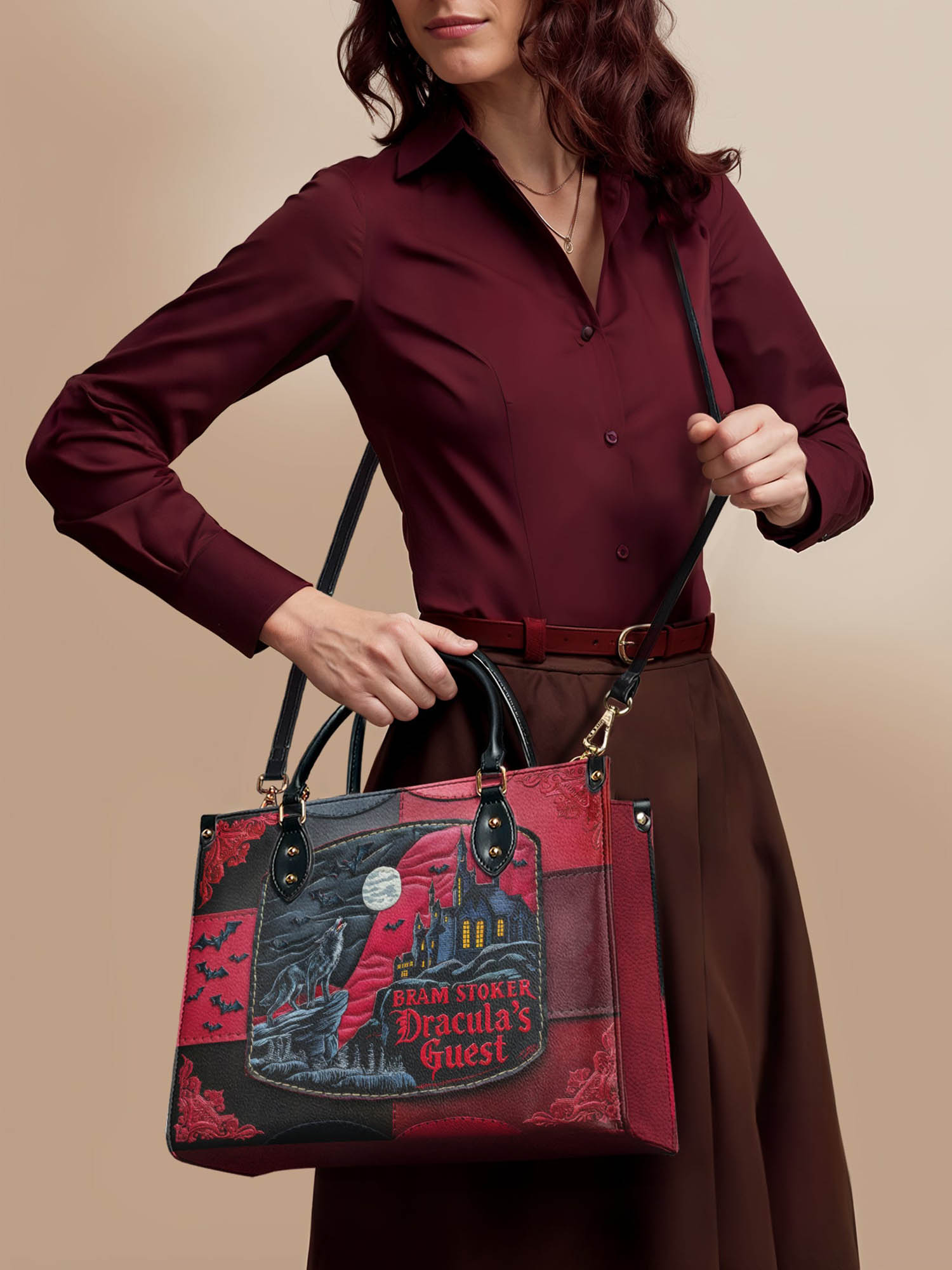 "Dracula's Guest" Leather Handbag