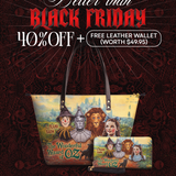 "Emerald City Dream" Leather Tote Bag Deal