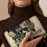 "Frankenstein" Old Parchment Wallet - CLEAROUT