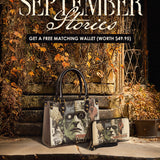 "Frankenstein" Old Parchment Small Leather Handbag Deal