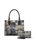 "Frankenstein" Ashes of Hope Small Leather Handbag - NEVERMORE DEAL