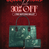 "Frankenstein" Mortuary Moss Leather Handbag Deal