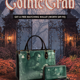 "Frankenstein" Mortuary Moss Leather Handbag Deal