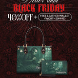 "Frankenstein" Mortuary Moss Small Leather Handbag Deal