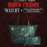 "Frankenstein" Mortuary Moss Leather Tote Bag Deal