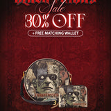 "Frankenstein" Old Parchment Circle Crossbody Bag Deal
