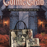 "Frankenstein" Old Parchment Leather Handbag Deal