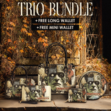 "Frankenstein" Old Parchment The Signature Trio Bundle (Small Leather Handbag)