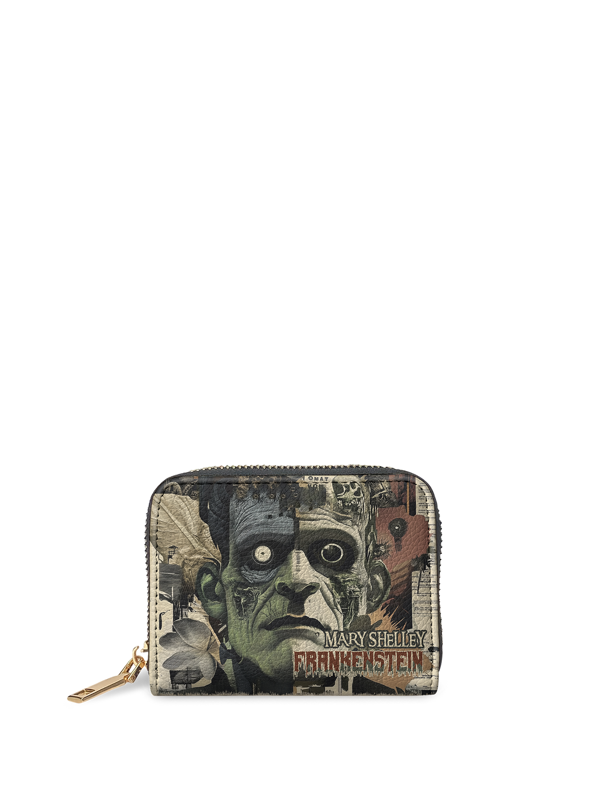 "Frankenstein" Old Parchment Mini Wallet - FALL CLEARANCE DEAL