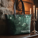"Frankenstein" Mortuary Moss Leather Tote Bag Deal