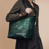 "Frankenstein" Mortuary Moss Leather Tote Bag
