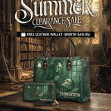 "Frankenstein" Mortuary Moss Leather Handbag Deal