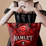 "Hamlet" The Red Room Leather Tote Bag Deal