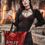 "Hamlet" The Red Room Leather Tote Bag Deal