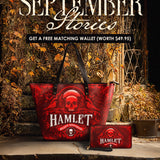 "Hamlet" The Red Room Leather Tote Bag Deal