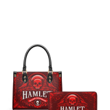 "Hamlet" The Red Room Small Leather Handbag Deal