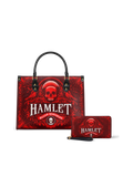 "Hamlet" The Red Room Leather Handbag - NEVERMORE DEAL