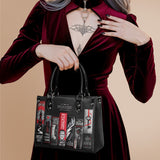 "The Fearless Collection" - Black Interior - Small Leather Handbag - CLEAROUT