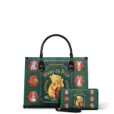 "Hundred Acre Dream" - Black Interior - Leather Handbag Matching Set - CLEAROUT