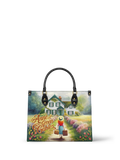 "Anne Of Green Gables" - Green Interior - Leather Handbag