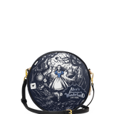 "Down The Rabbit Hole" Circle Crossbody Bag