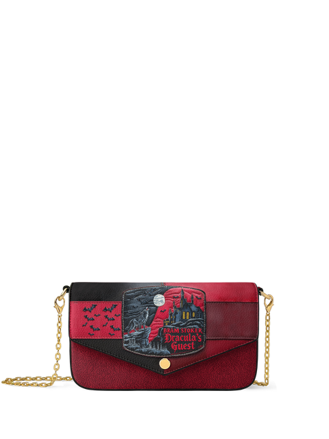 "Dracula's Guest" Envelope Chain Crossbody Bag