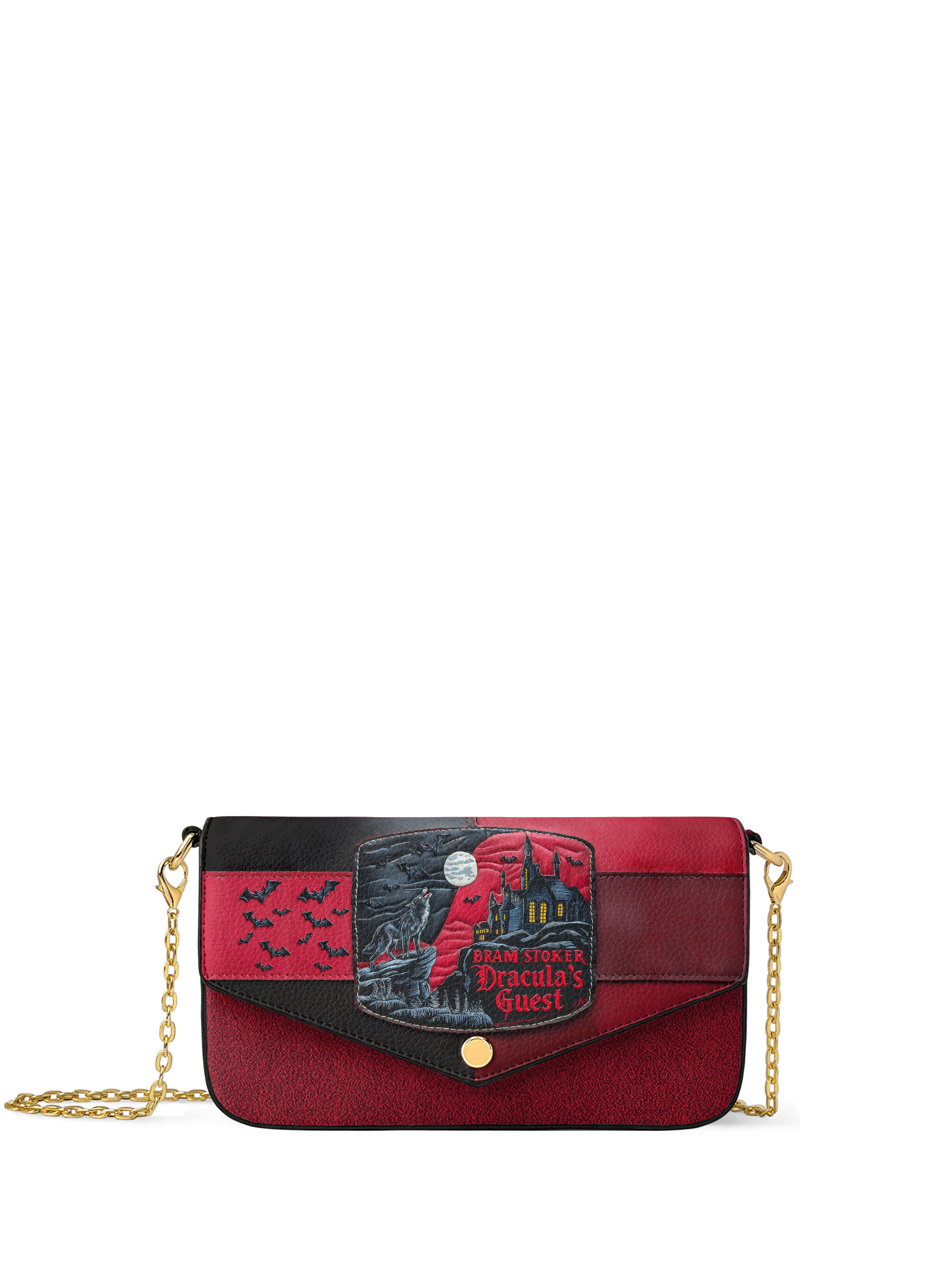 "Dracula's Guest" Envelope Chain Crossbody Bag - NEW WORKSHOP SALE