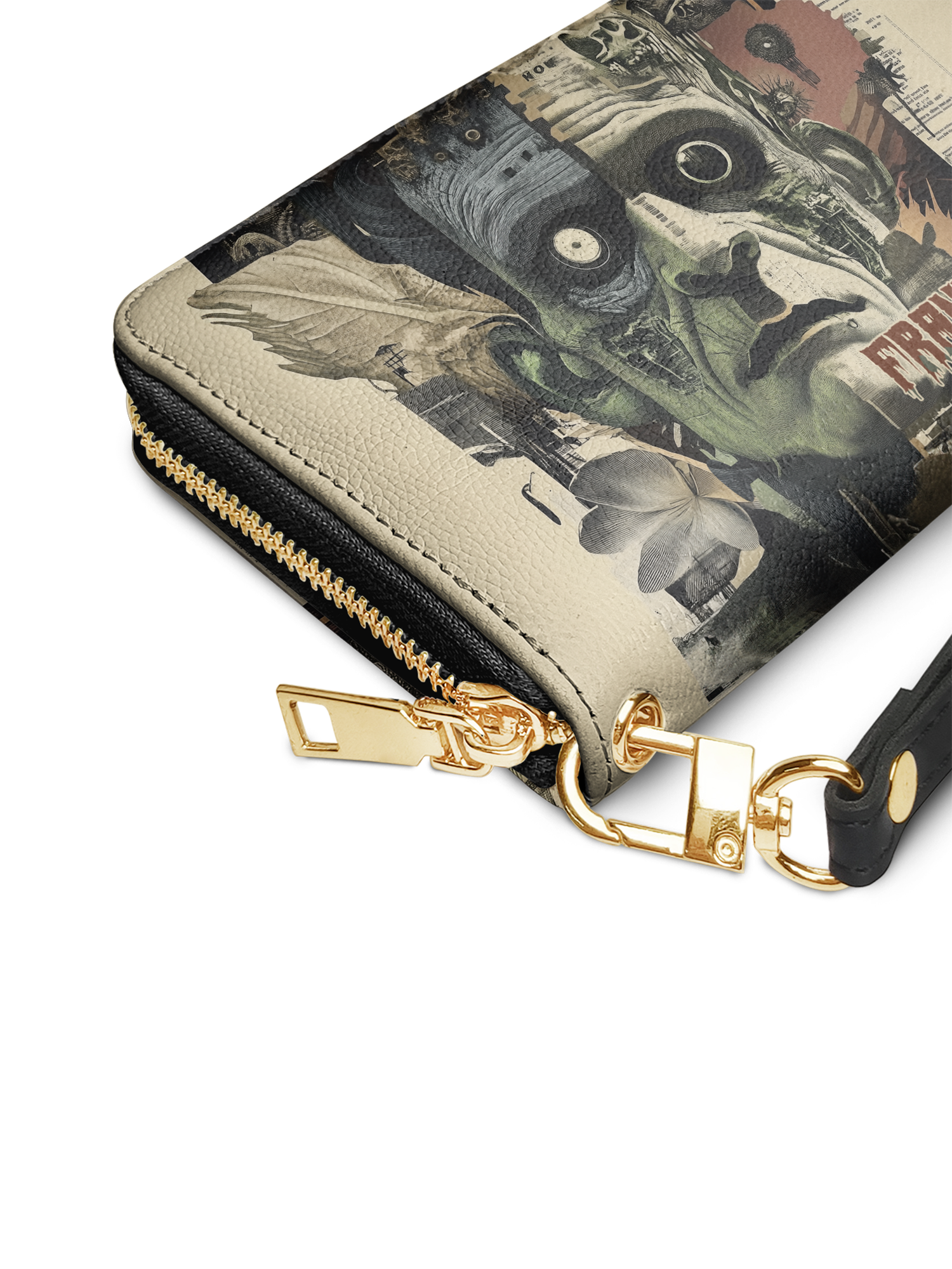 "Frankenstein" Old Parchment Wallet