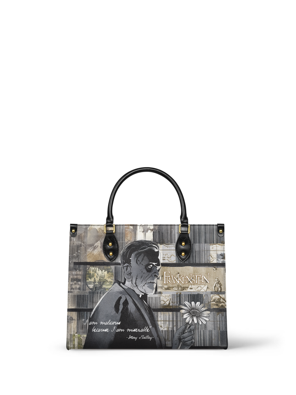 "Frankenstein" Ashes of Hope Leather Handbag - Special Deal
