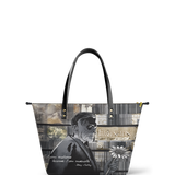 "Frankenstein" Ashes of Hope Leather Tote Bag