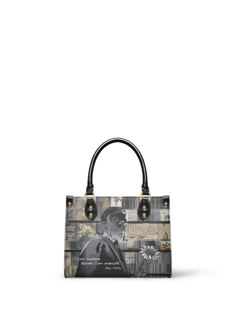 "Frankenstein" Ashes of Hope Small Leather Handbag