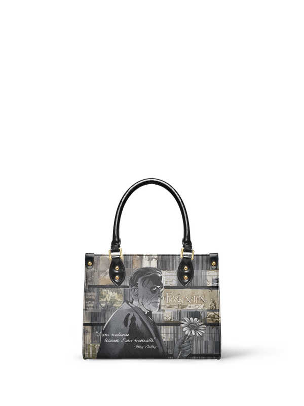 "Frankenstein" Ashes of Hope Small Leather Handbag