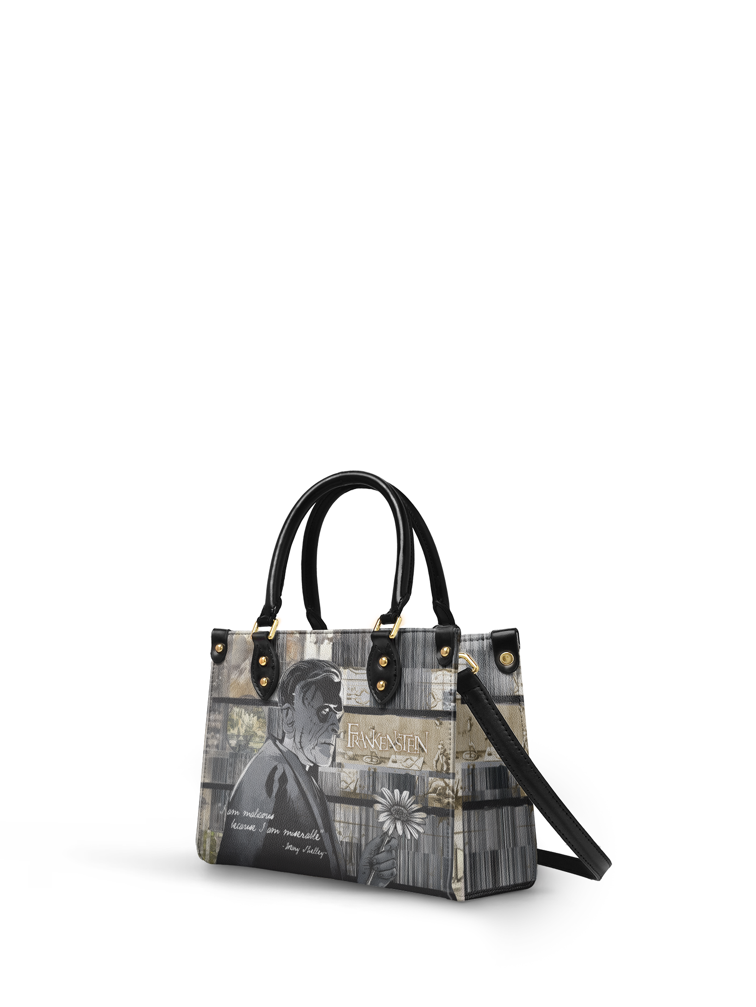 "Frankenstein" Ashes of Hope Small Leather Handbag - NEW WORKSHOP SALE