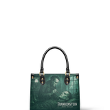 "Frankenstein" Mortuary Moss Small Leather Handbag