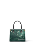 "Frankenstein" Mortuary Moss Small Leather Handbag