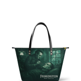 "Frankenstein" Mortuary Moss Leather Tote Bag