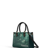 "Frankenstein" Mortuary Moss Small Leather Handbag