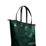 "Frankenstein" Mortuary Moss Leather Tote Bag