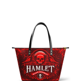 "Hamlet" The Red Room Leather Tote Bag Deal