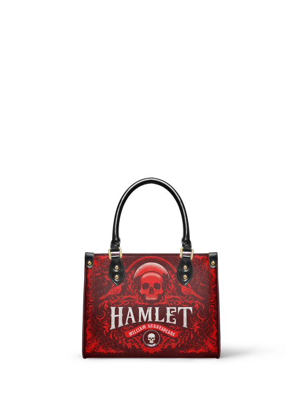 "Hamlet" The Red Room Small Leather Handbag