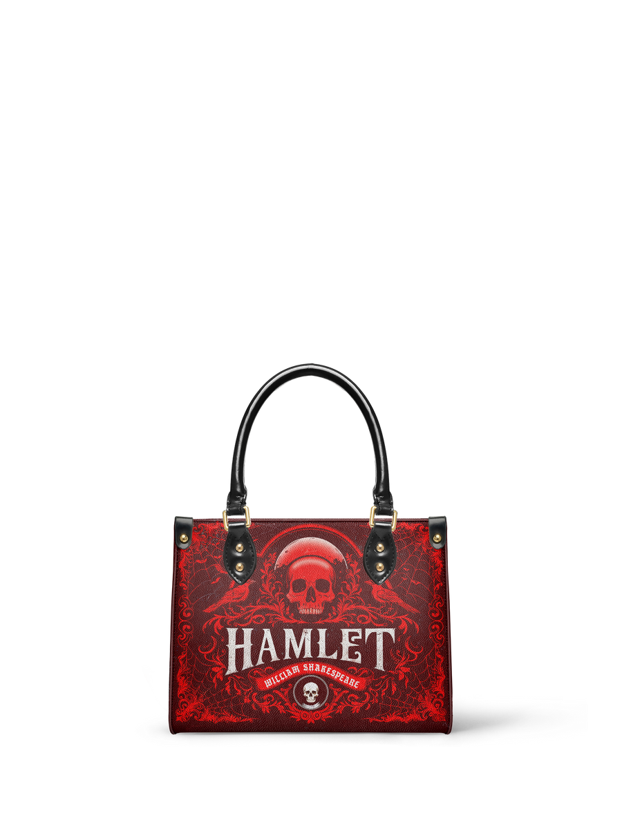 "Hamlet" The Red Room Small Leather Handbag
