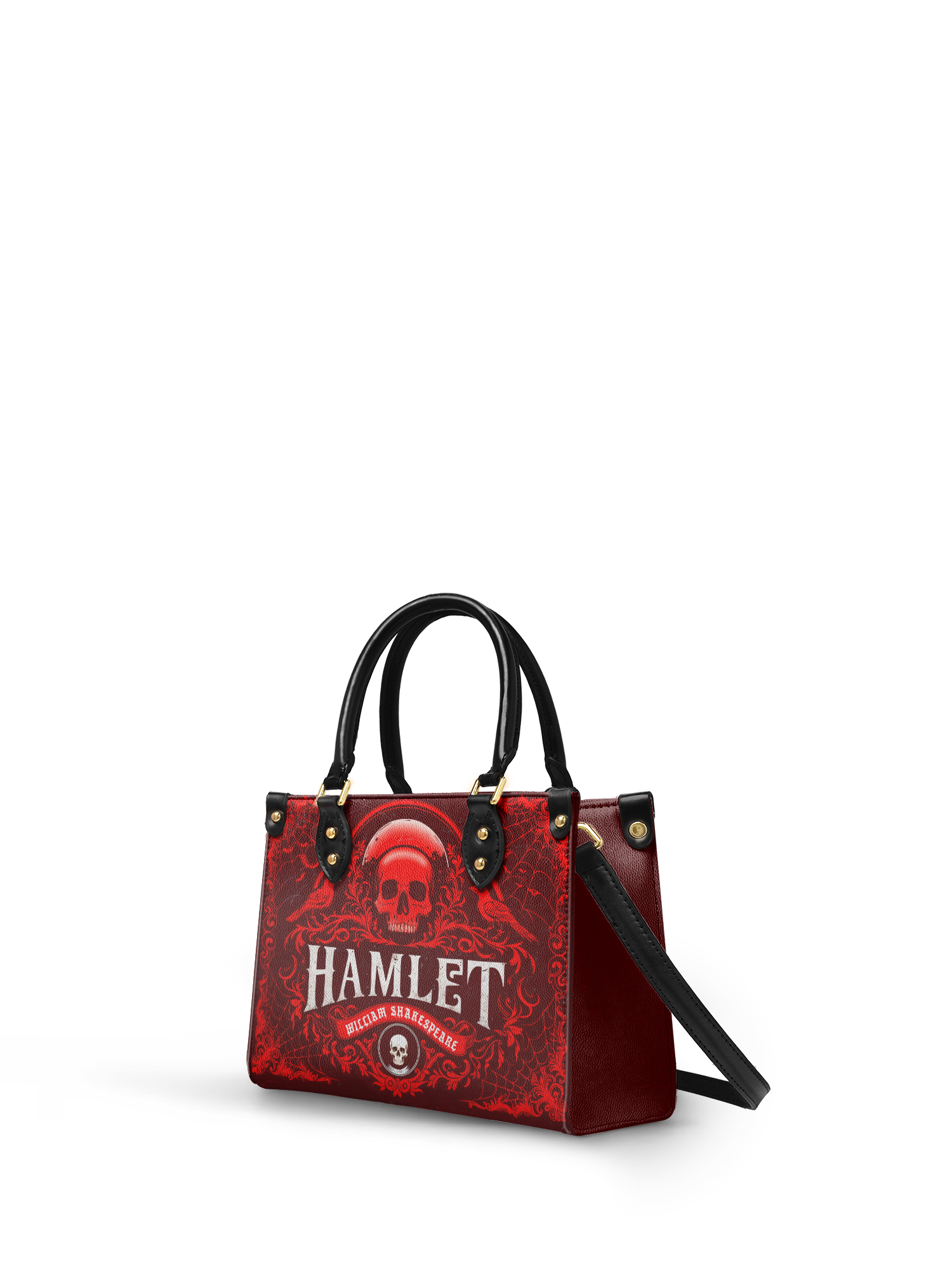 "Hamlet" The Red Room Small Leather Handbag - NEW WORKSHOP SALE