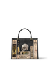 Lovecraftian Black Leather Handbag