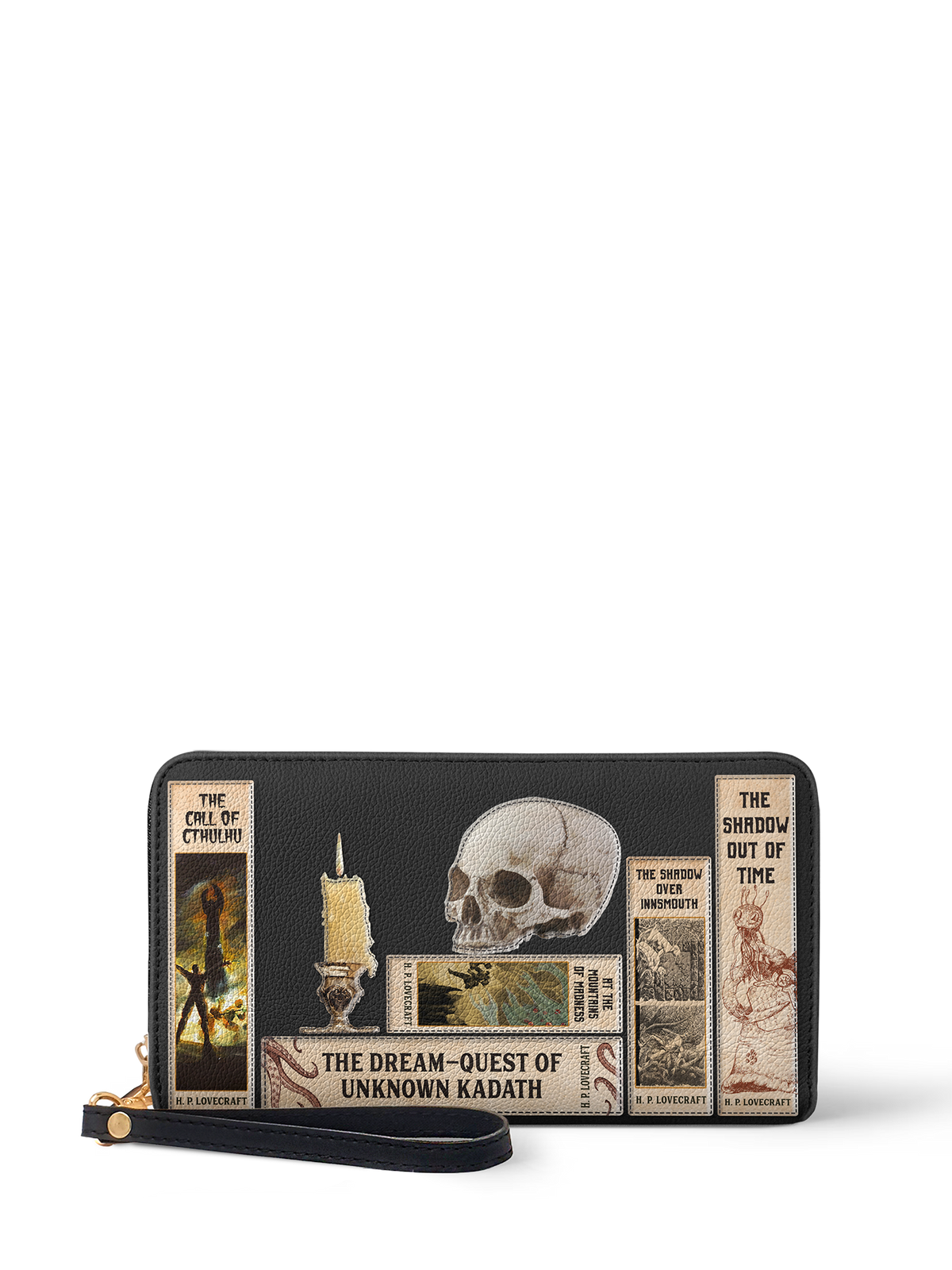 Lovecraftian Black Wallet - FALL DEAL