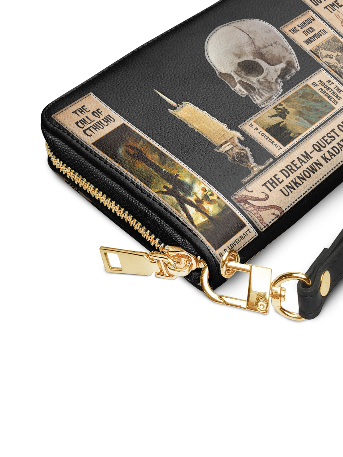 Lovecraftian Black Wallet - FALL DEAL