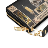 Lovecraftian Black Wallet - CLEAROUT