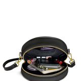 Lovecraftian Black Circle Crossbody Bag