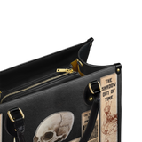 Lovecraftian Black Leather Handbag Deal