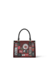 "The Crimson Codex" Small Leather Handbag