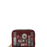 "The Crimson Codex" Mini Wallet